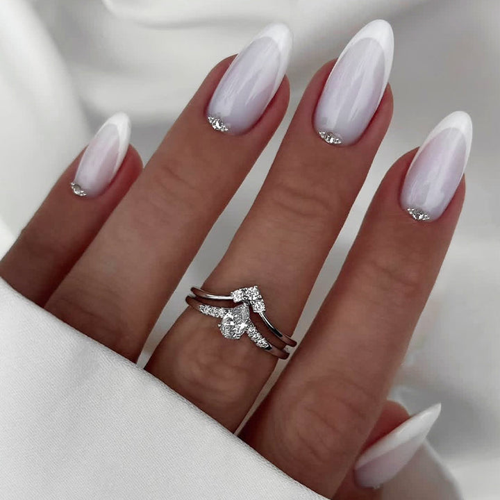 Full Cover Press-On Nail Set Kalsten