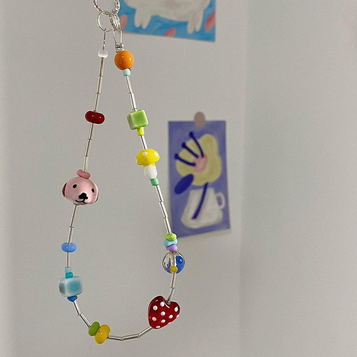 Whimsical Beaded Eyewear Holder Kalsten