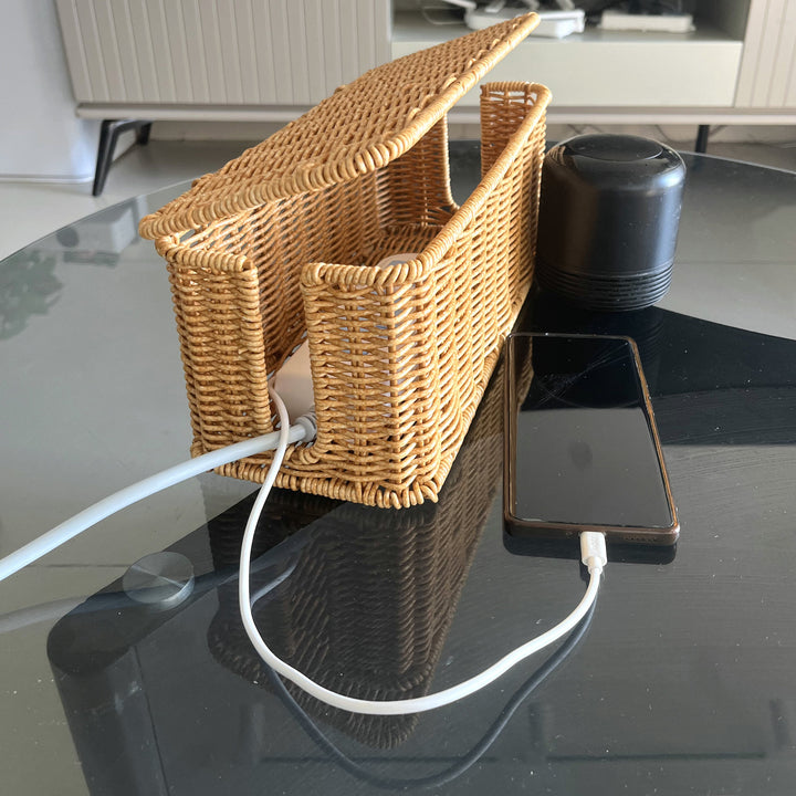 Decorative Woven Charging Station Kalsten