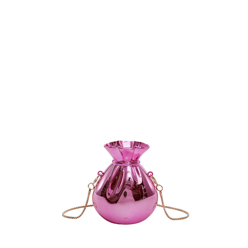 Elegant Metallic Evening Bag