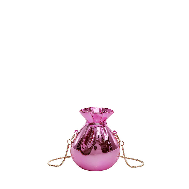 Elegant Metallic Evening Bag
