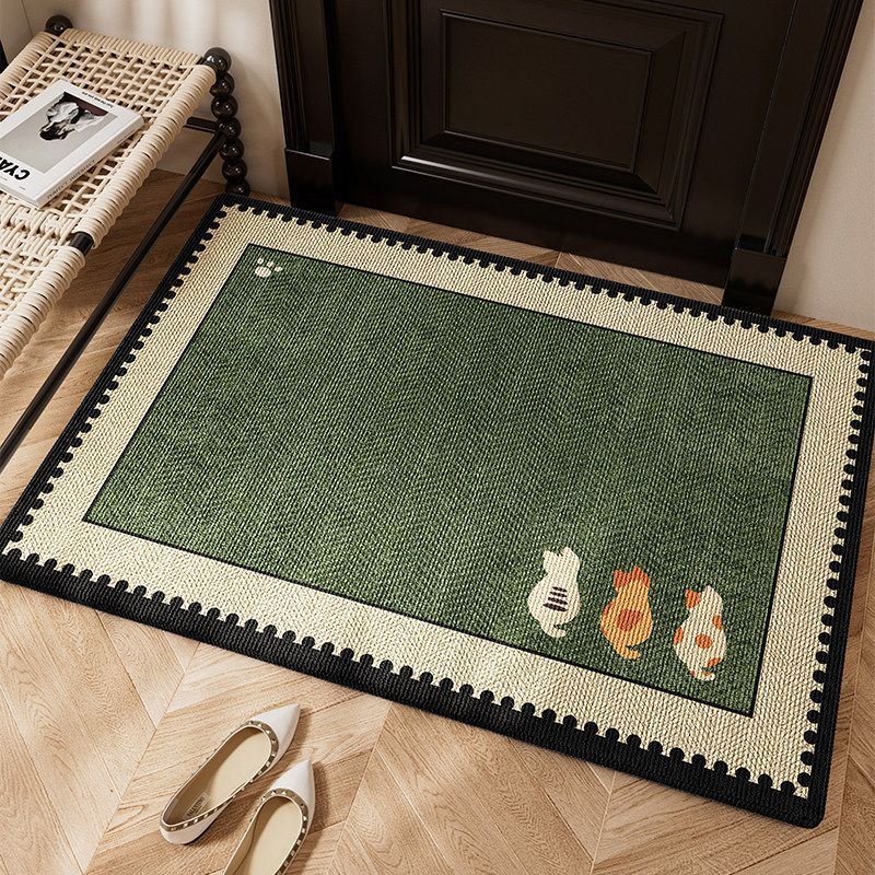 Decorative Garden-Themed Area Rug