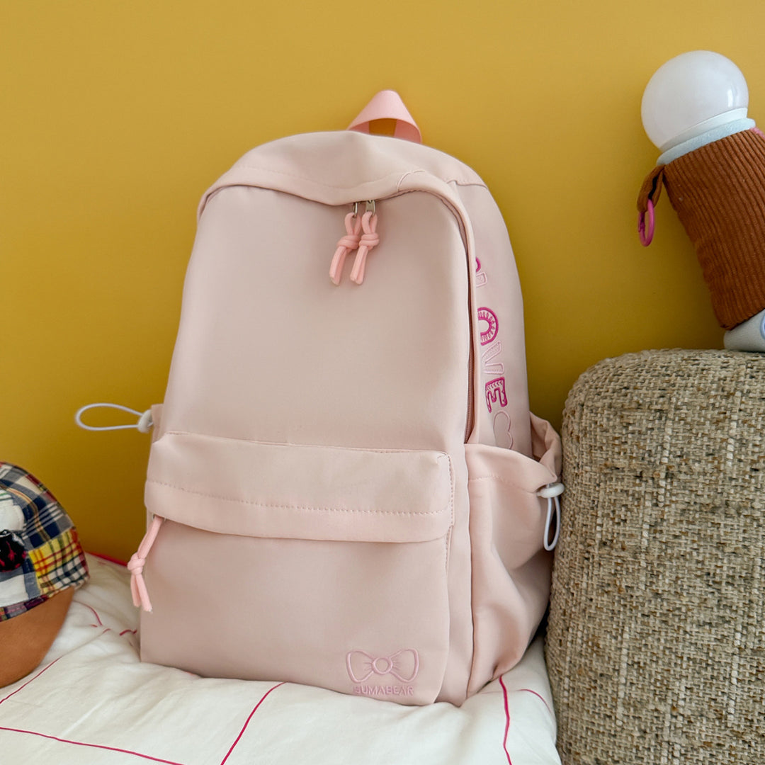 Playful Graphic Embellished Backpack Kalsten