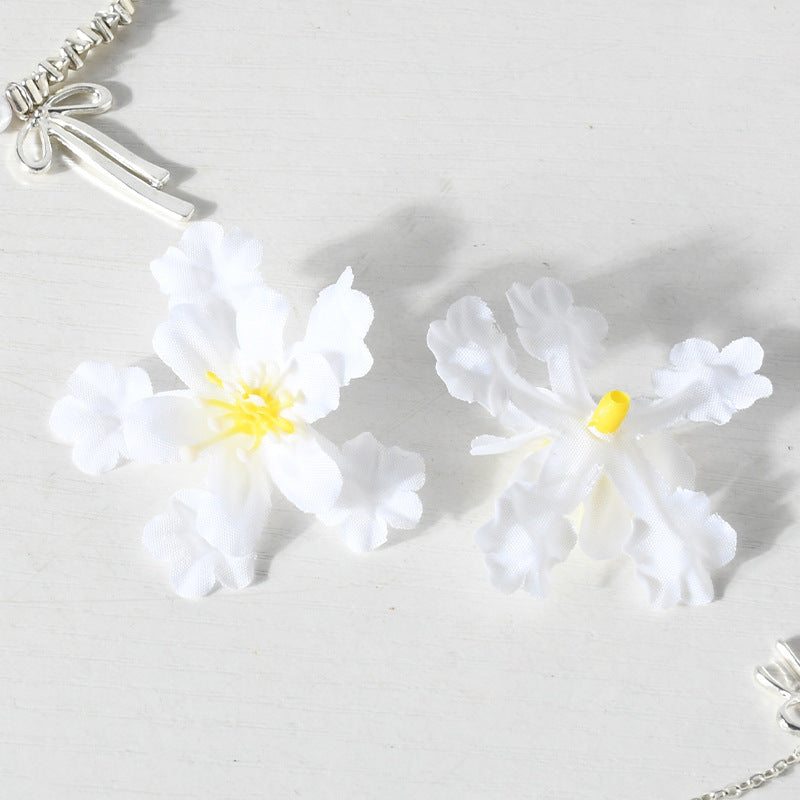 Floral Embellished Hair Clips