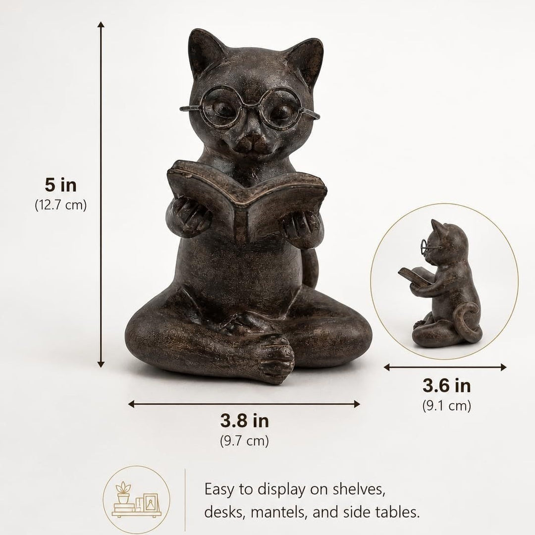 Deko Cat Figurine Kalsten