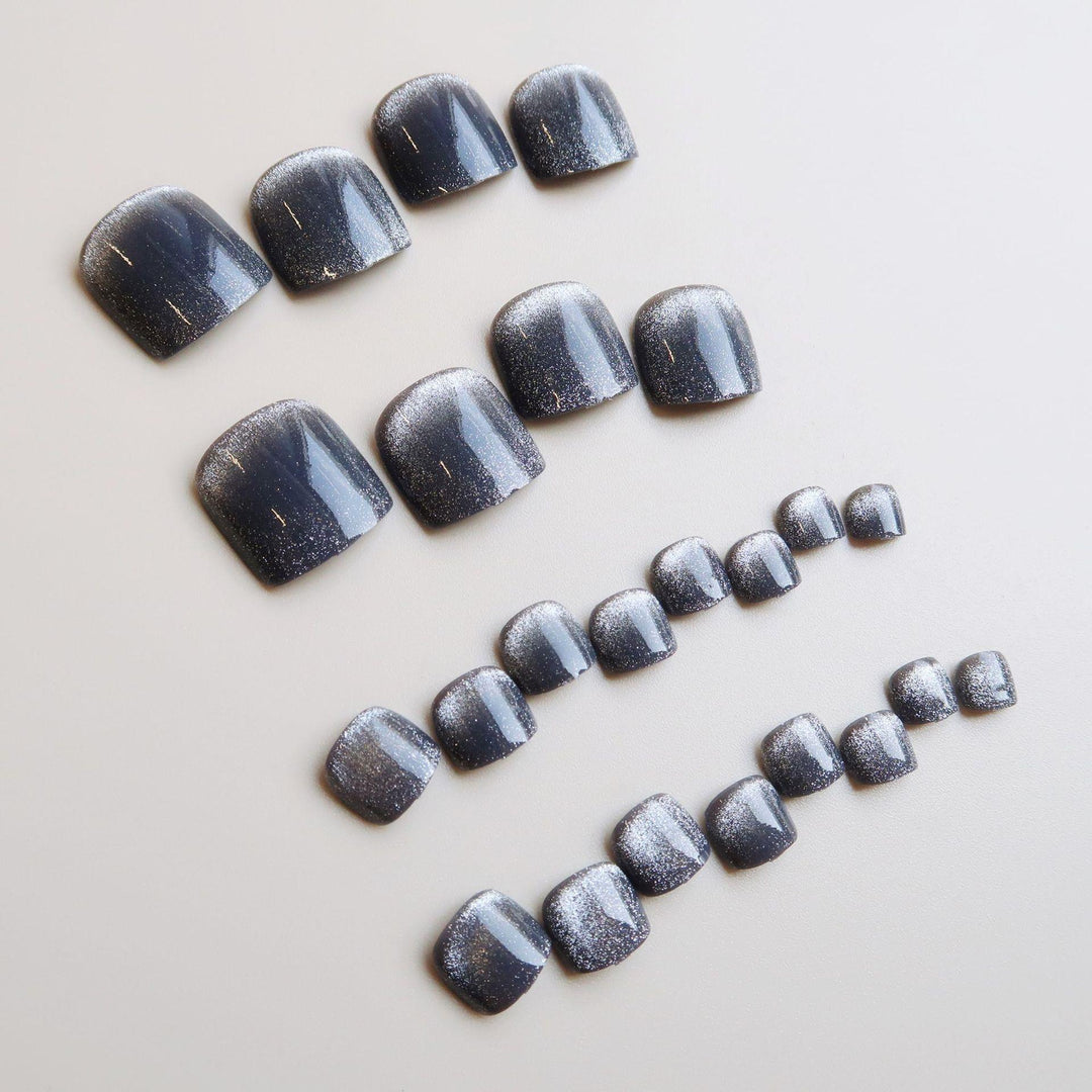 Sparkling Press-On Toenail Art Kit Kalsten