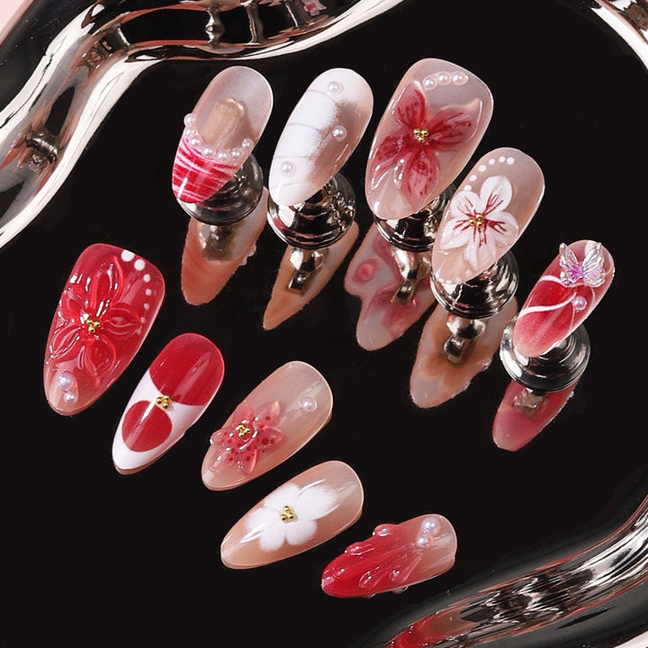 3D Decorative Press-On Nail Set Kalsten