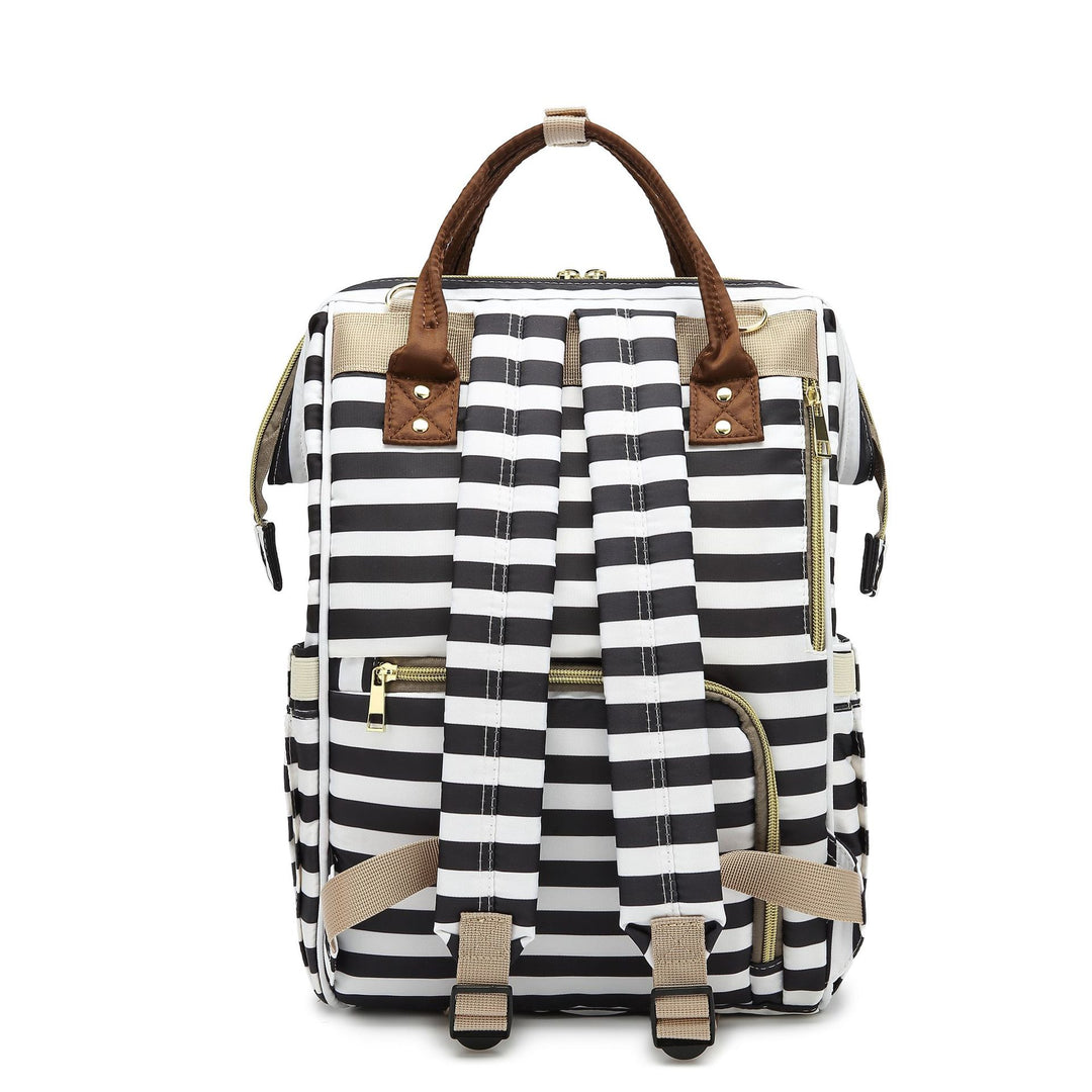 Stylish Striped Backpack Kalsten