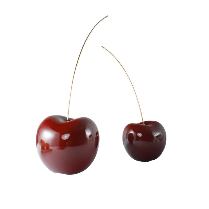 Artistic Cherry Decorative Sculpture
