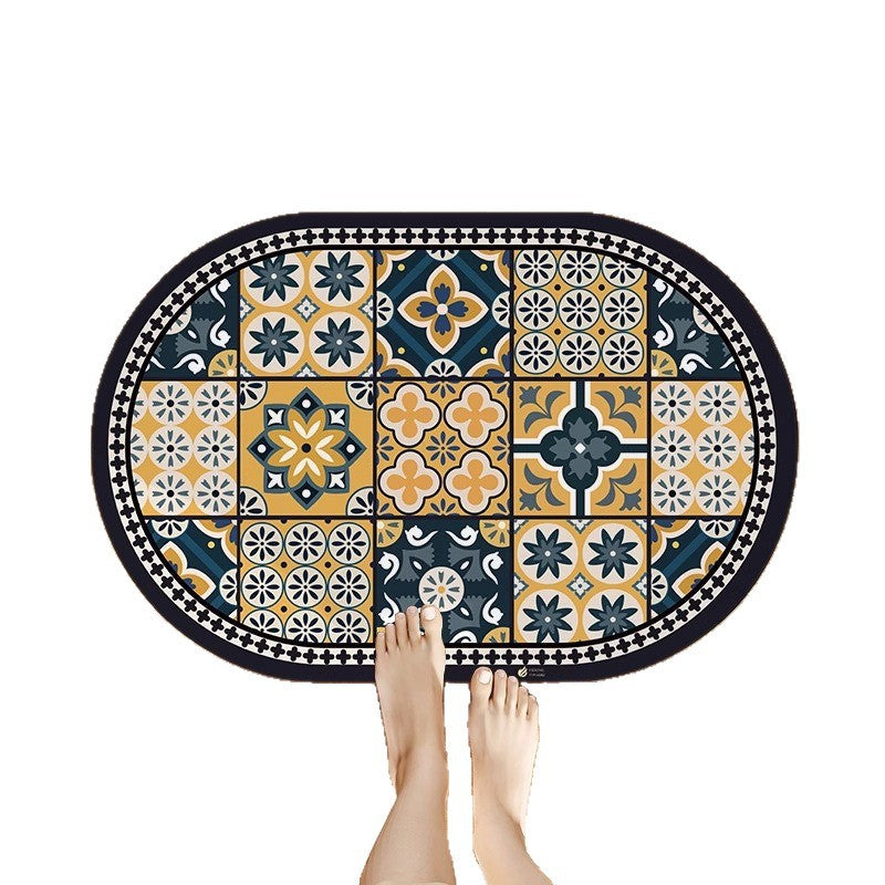Decorative Area Bath Mat Kalsten