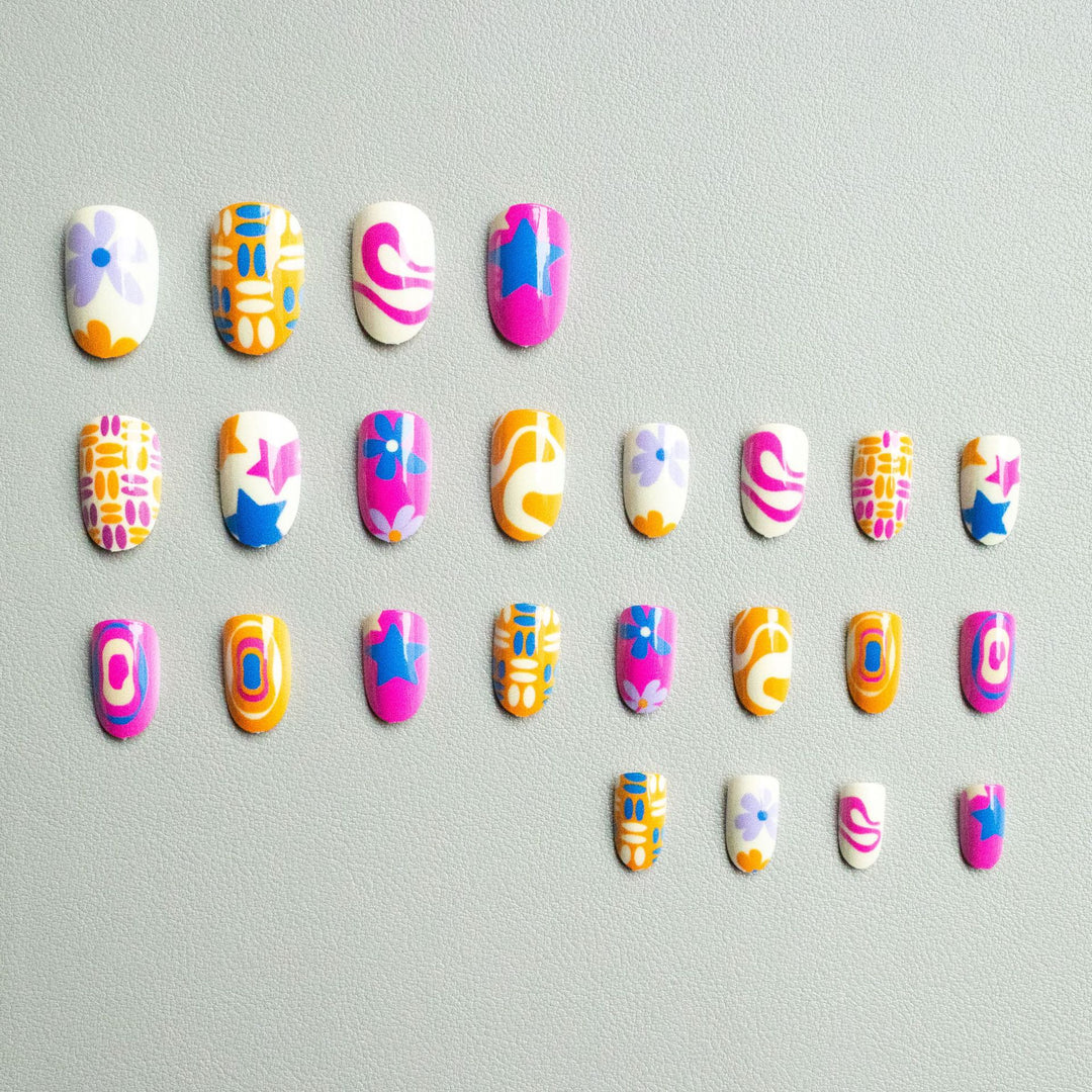 Creative Patterned Nail Art Kit