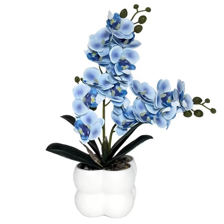 Lifelike Orchid Table Centerpiece