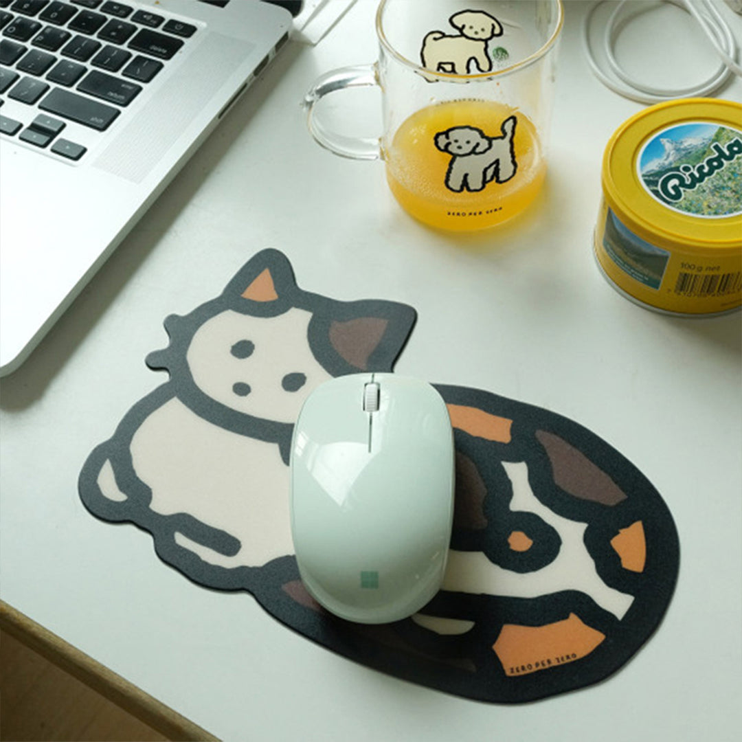 Cute Dog-Themed Mouse Pad