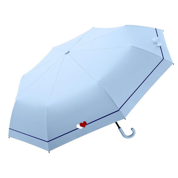Ladies elegant folding umbrella with practical protection mechanism Kalsten