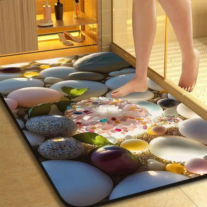 Colorful Abstract Area Mat