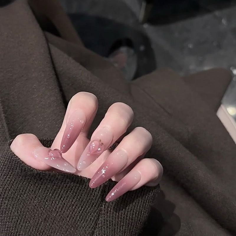 Iridescent Press-On Nail Set Kalsten