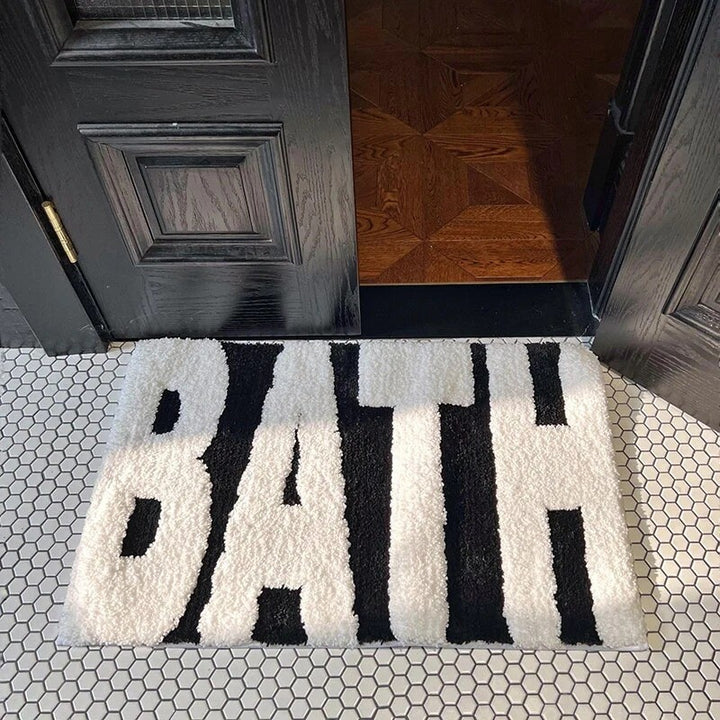 Playful Decorative Bath Mat