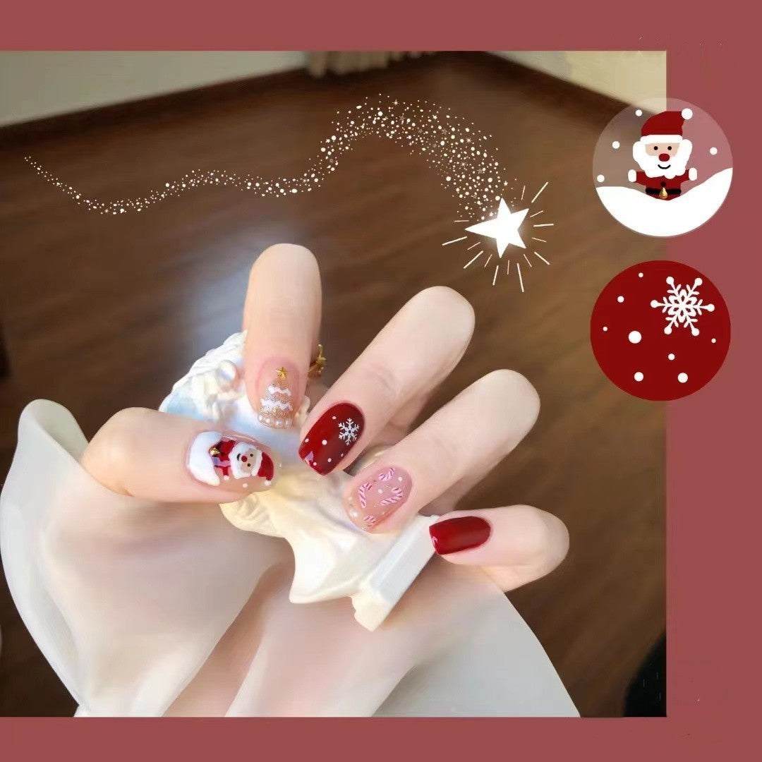 Fun Character-Themed Press-On Nail Art Kalsten