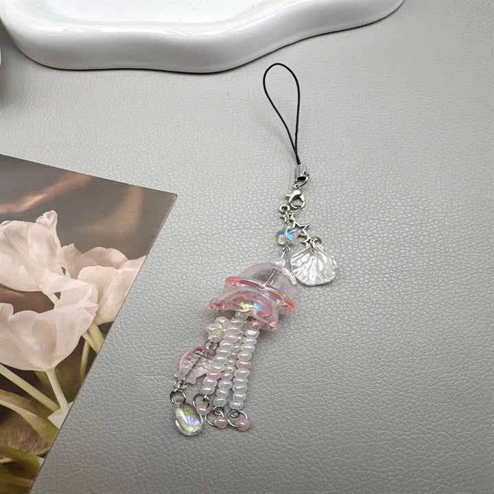 Decorative Jellyfish Charm Phone Strap Kalsten