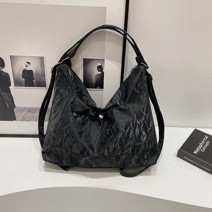 Crinkled Pouch Handbag Kalsten
