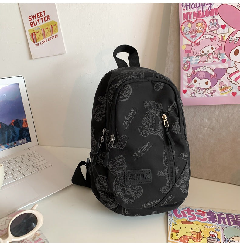 Playful Graphic Mini Backpack