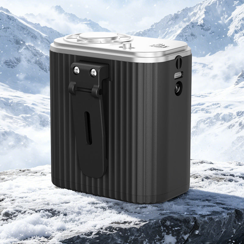 Unisex portable oxygen concentrator with belt clip and stepless regulation Kalsten