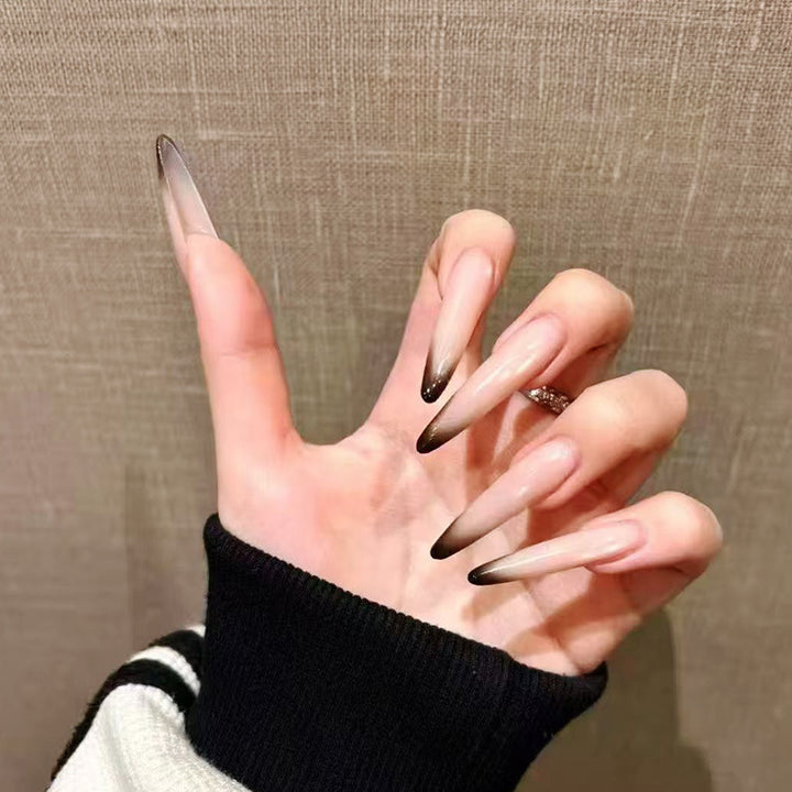 Artistic Long Stiletto Nail Enhancements Kalsten
