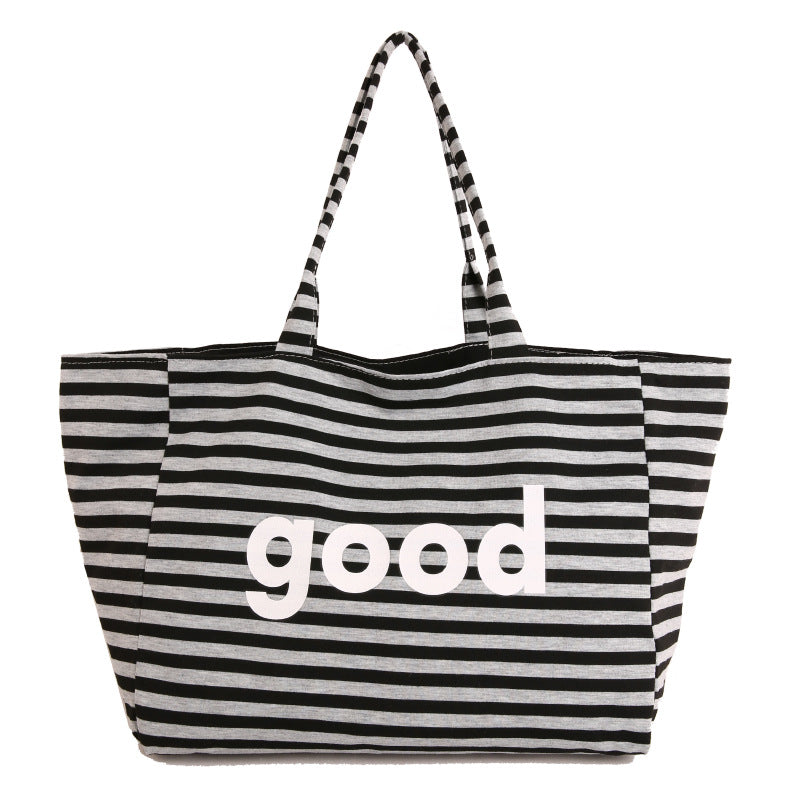 WoSpacious Canvas Beach Tote Bag Kalsten