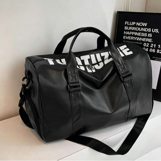 Glossy Finish Travel Duffel Bag Kalsten