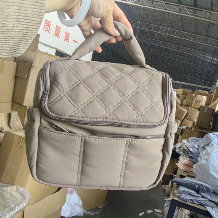 Quilted Multi-Pocket Insulated Lunch Bag Kalsten