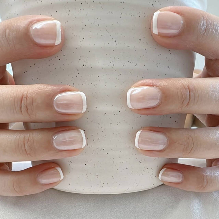 Artistic Heart-Embellished Press-On Nails Kalsten