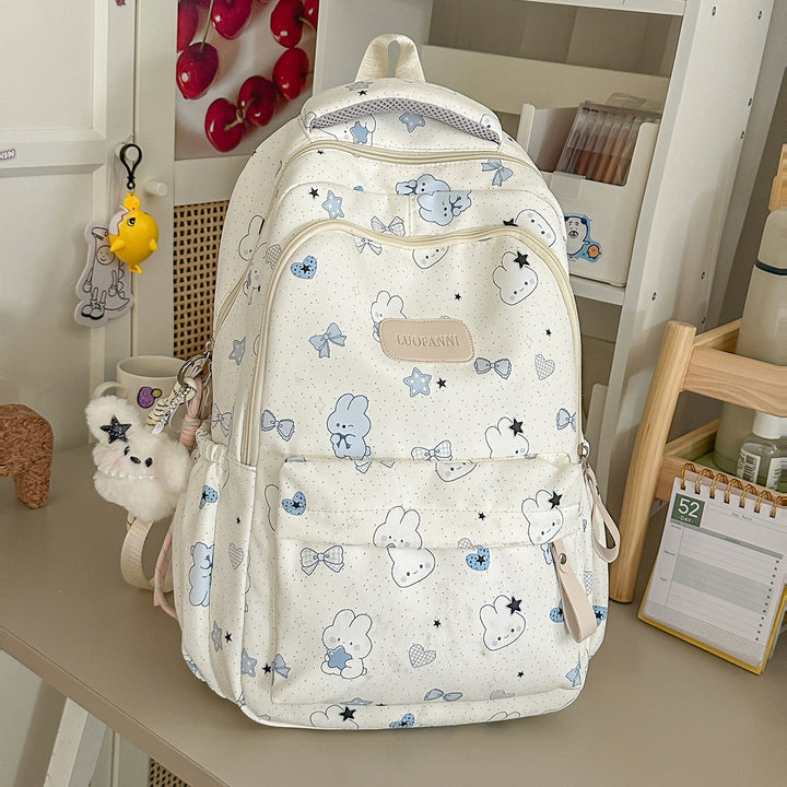 Cartoon-Printed Backpack Kalsten