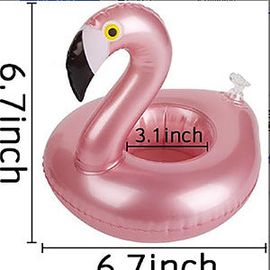 Women Inflatable Swim Ring with Floral Design Kalsten