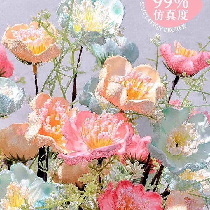 Realistic Artificial Flower Bouquet