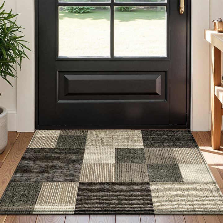 Geometric Pattern Indoor Entrance Mat