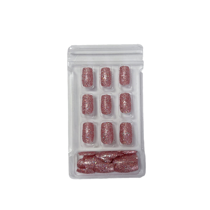 Glamorous Glitter Artificial Nails Kalsten