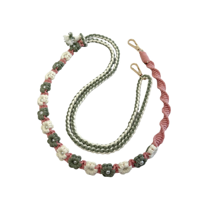 Stylish Floral Embroidered Dog Leash Kalsten