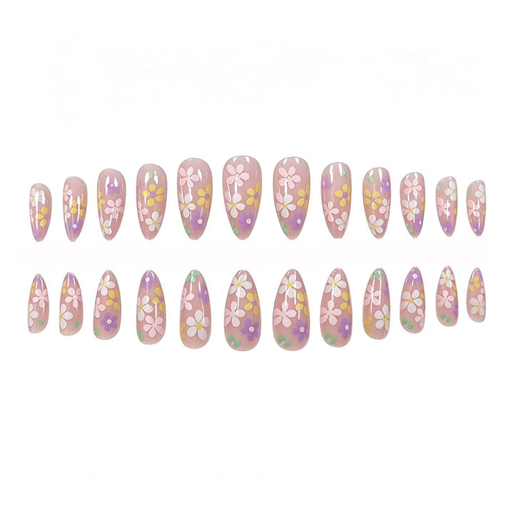 Floral Art Acrylic Nail Enhancements Kalsten 1789915225