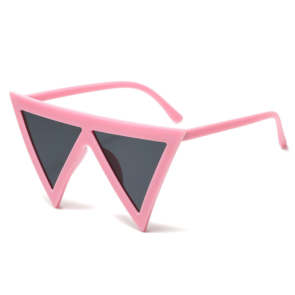 Bold Triangular Frame Sunglasses Kalsten