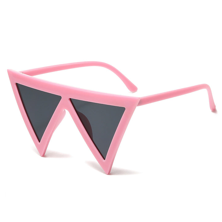 Bold Triangular Frame Sunglasses Kalsten