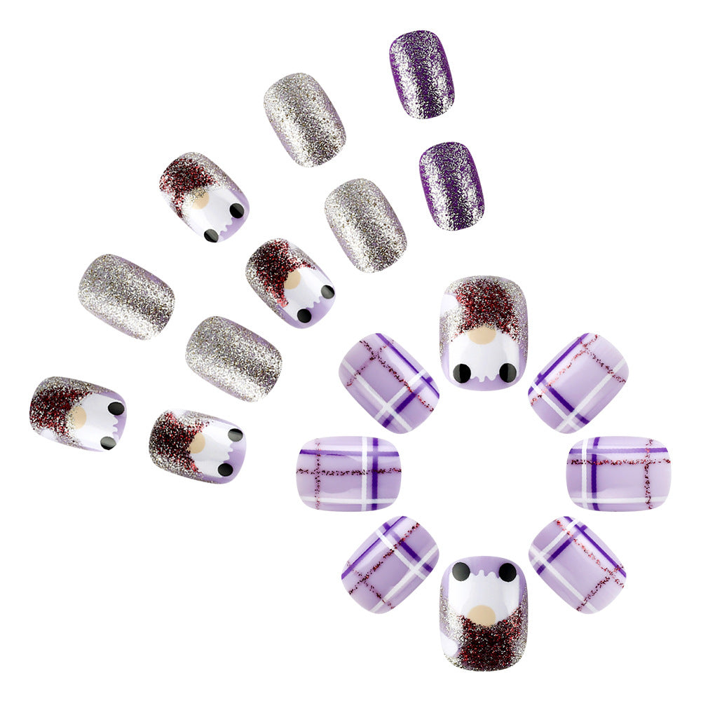 Artistic Glitter Nail Art Design Kalsten