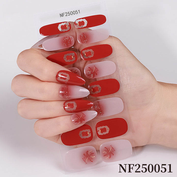 Floral Design Nail Wraps