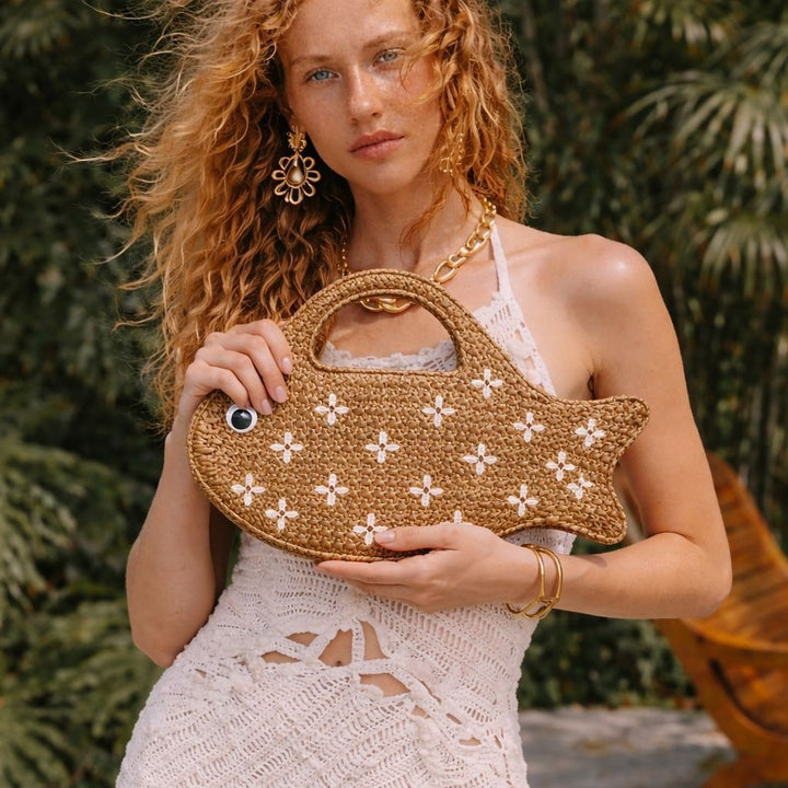 Playful Fish-Shaped Handbag  1790618688