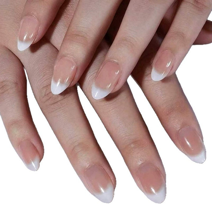 French Tip Acrylic Nail Enhancements Kalsten