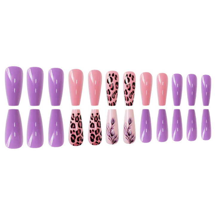 Stylish Patterned Press-On Nail Set Kalsten