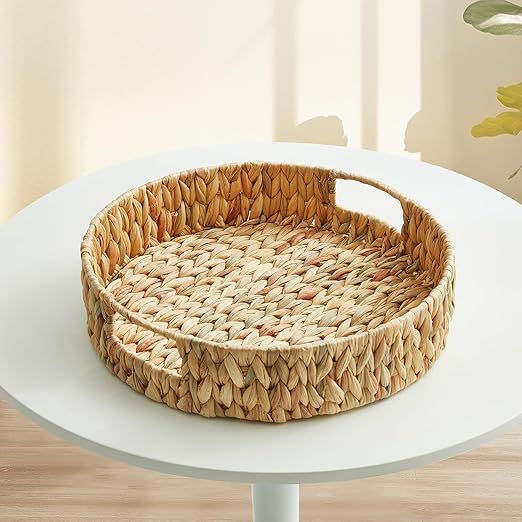 Handwoven Decorative Storage Tray Kalsten