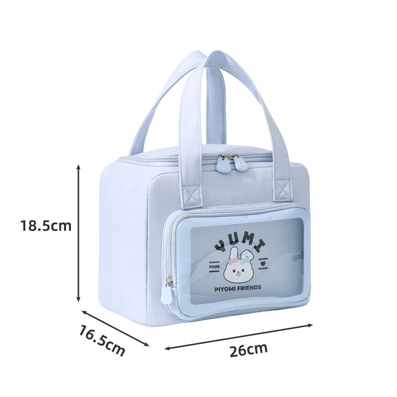 Versatile Insulated Cosmetic and Food Storage Bag Kalsten