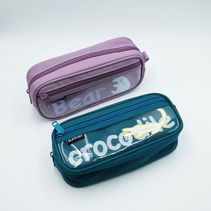 Adorable Bear-Themed Multi-Compartment Organizer Pouch