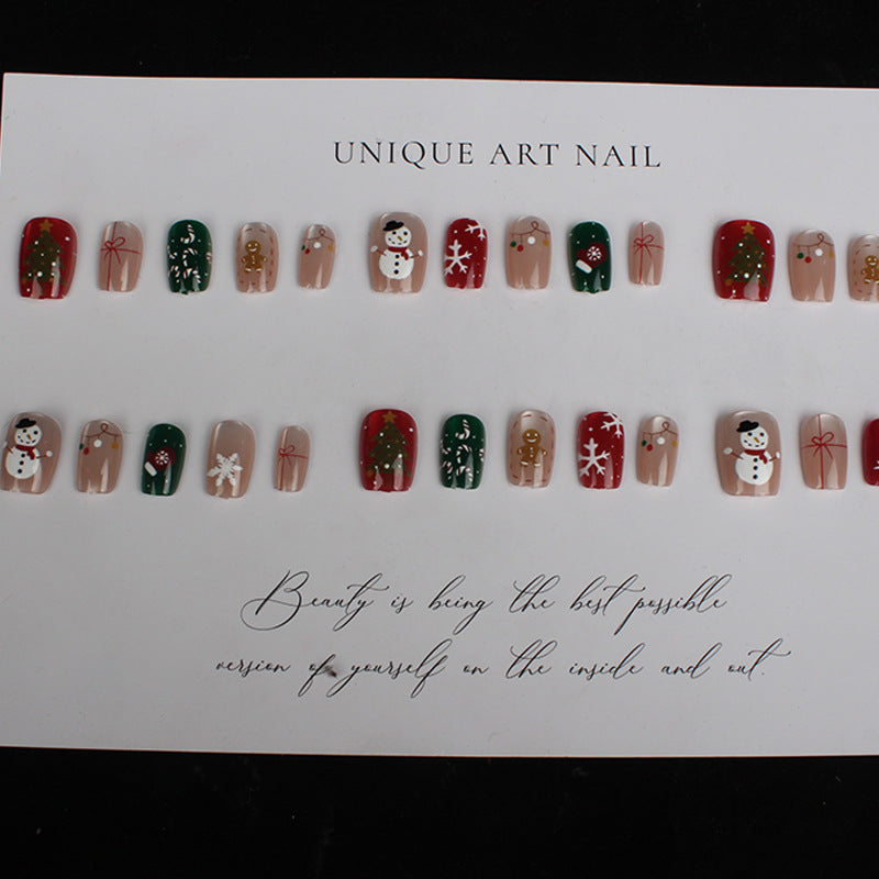 Holiday-Themed Decorative Press-On Nails Kalsten 1790727315