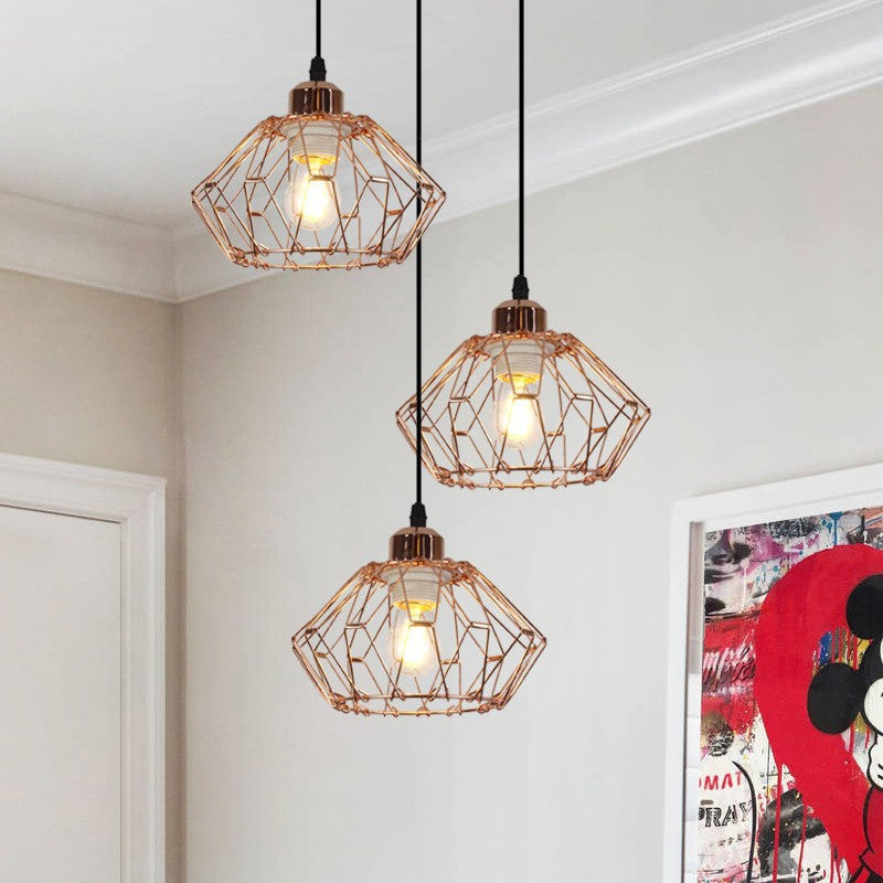 Adjustable Geometric Pendant Light